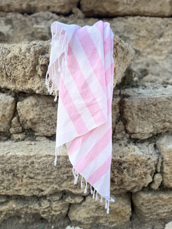 ⁦Beach Towel Pink⁩ – תמונה ⁦3⁩