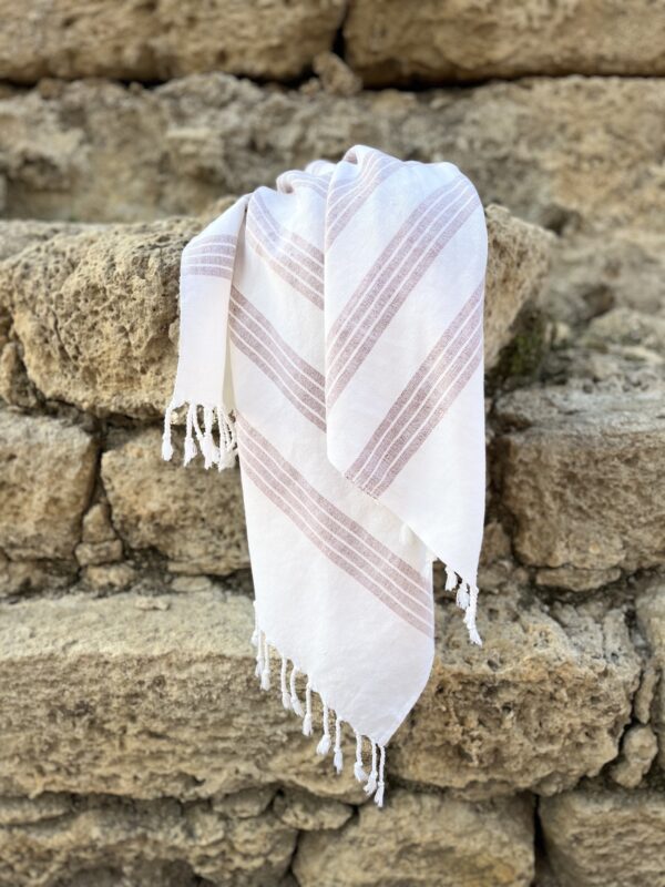 ⁦Beach Towel Brown⁩ – תמונה ⁦3⁩