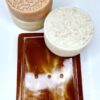 Marble brown soap holder