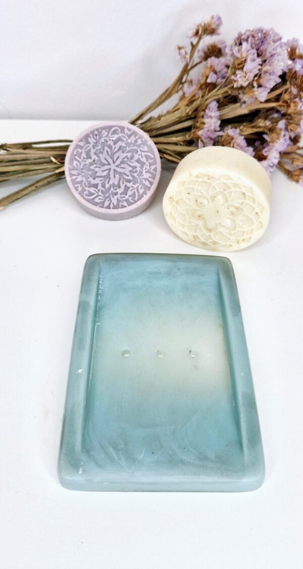 ⁦Light blue soap holder⁩ – תמונה ⁦3⁩