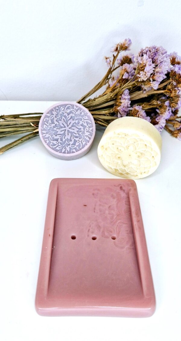 ⁦Pink soap holder⁩ – תמונה ⁦2⁩