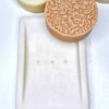 White soap holder
