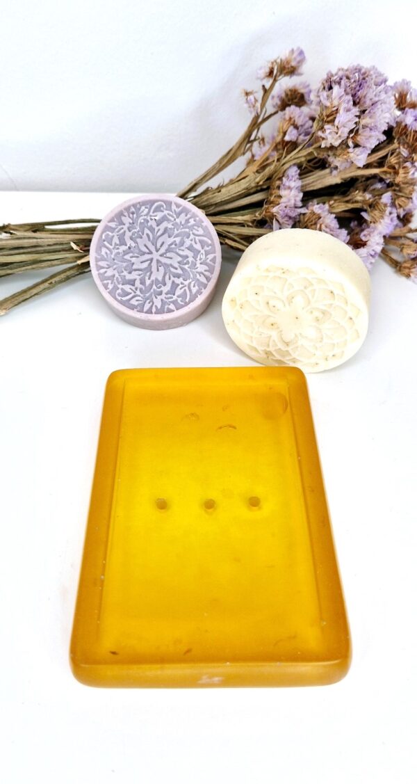 ⁦Yellow soap holder⁩ – תמונה ⁦3⁩