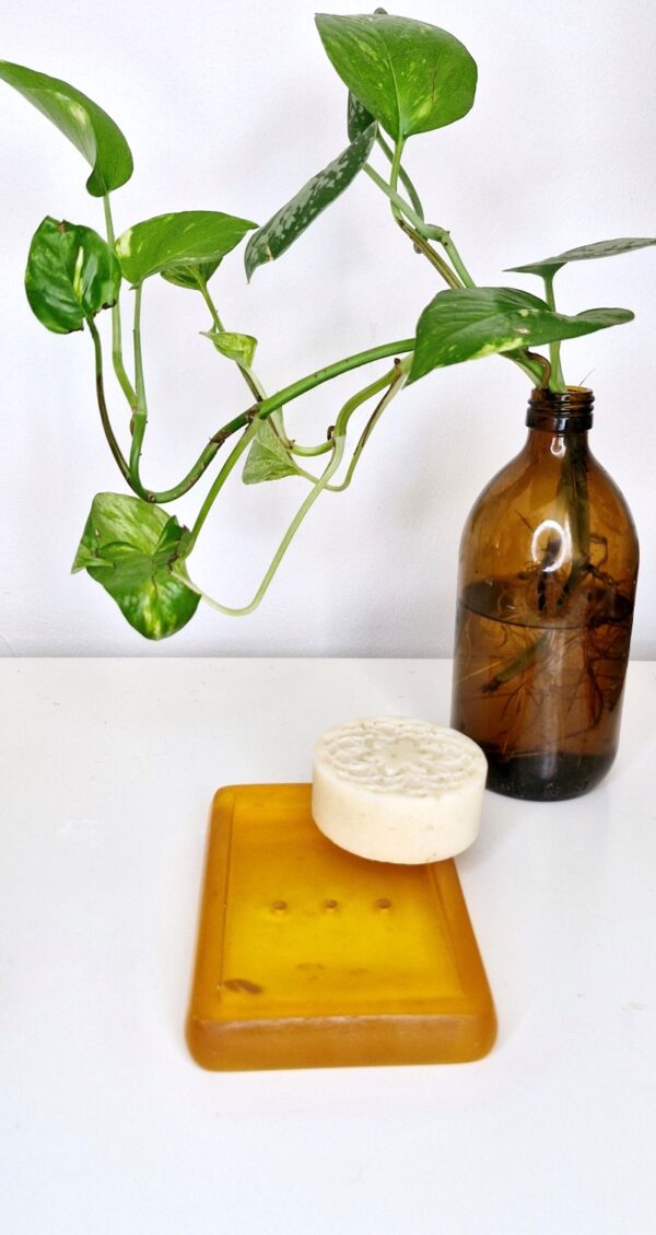 ⁦Yellow soap holder⁩ – תמונה ⁦2⁩